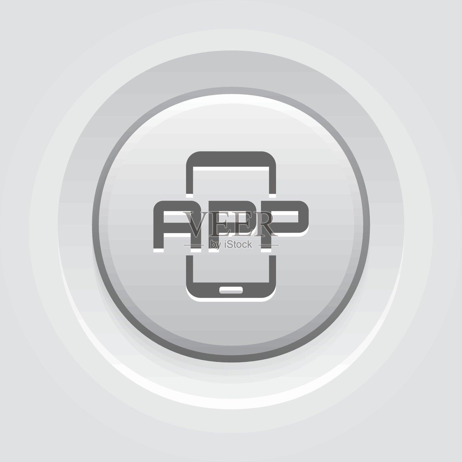 移动应用程序图标插画图片素材