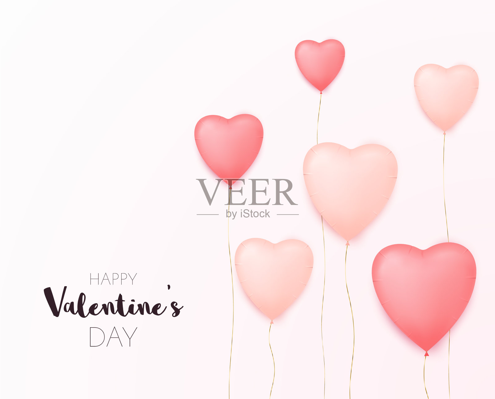 情人节横幅海报插画图片素材