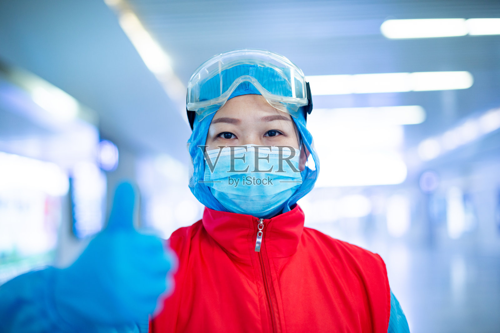 COVID-19实验室研究人员照片摄影图片