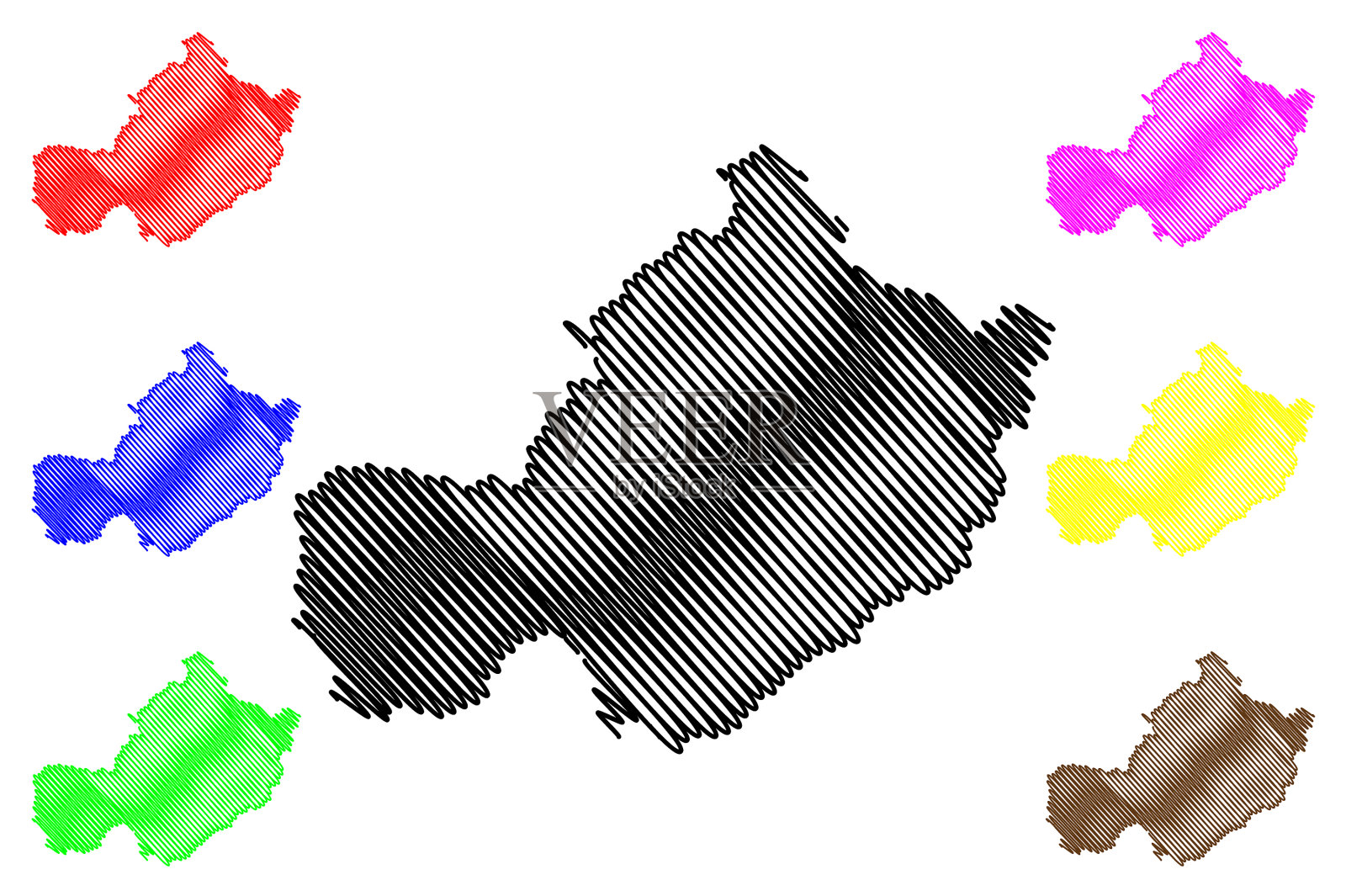 爱尔兰韦斯特米斯县议会插画图片素材