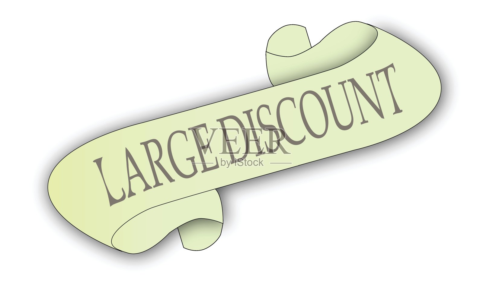 大折扣滚动设计元素图片