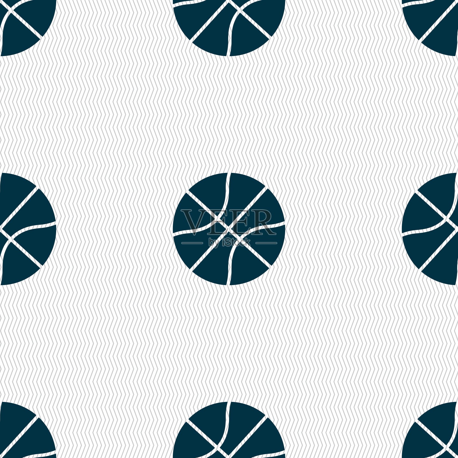 篮球偶像的迹象。无缝图案与几何纹理。向量插画图片素材