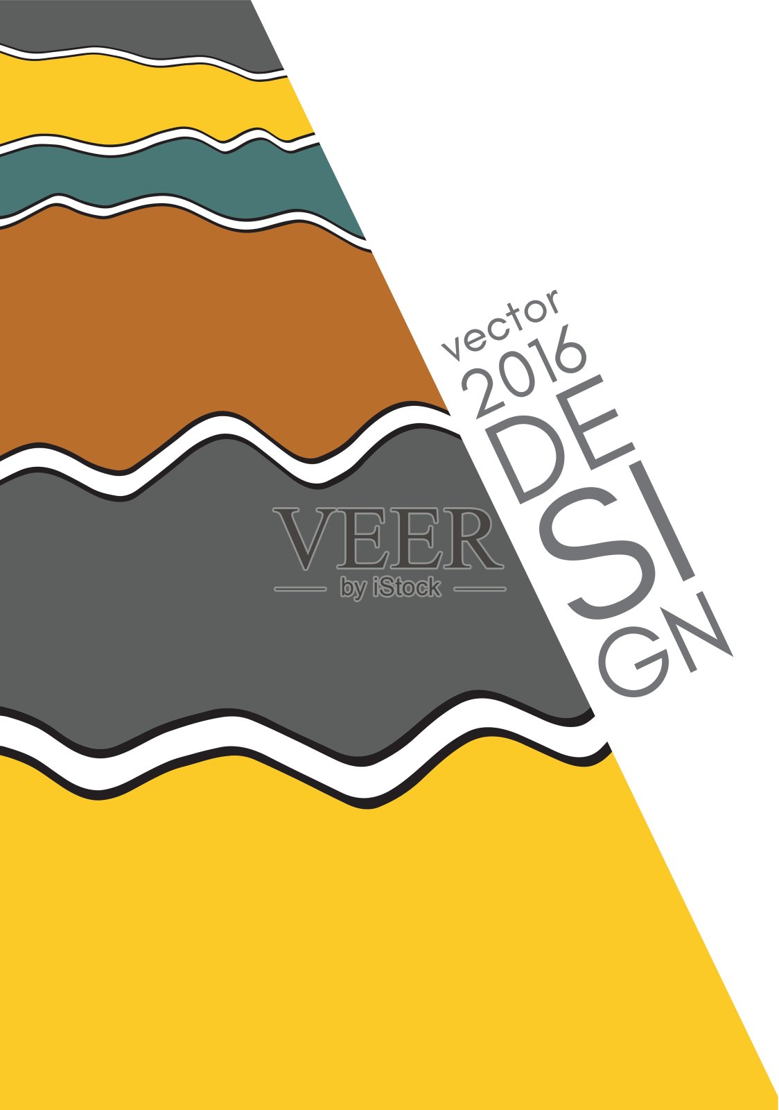 抽象的几何背景。插画图片素材