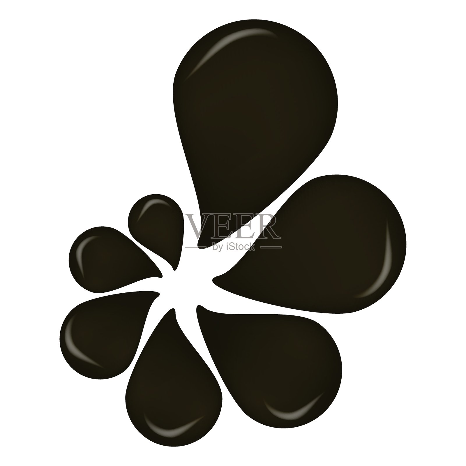 Drop logo设计矢量符号图标设计。插画图片素材