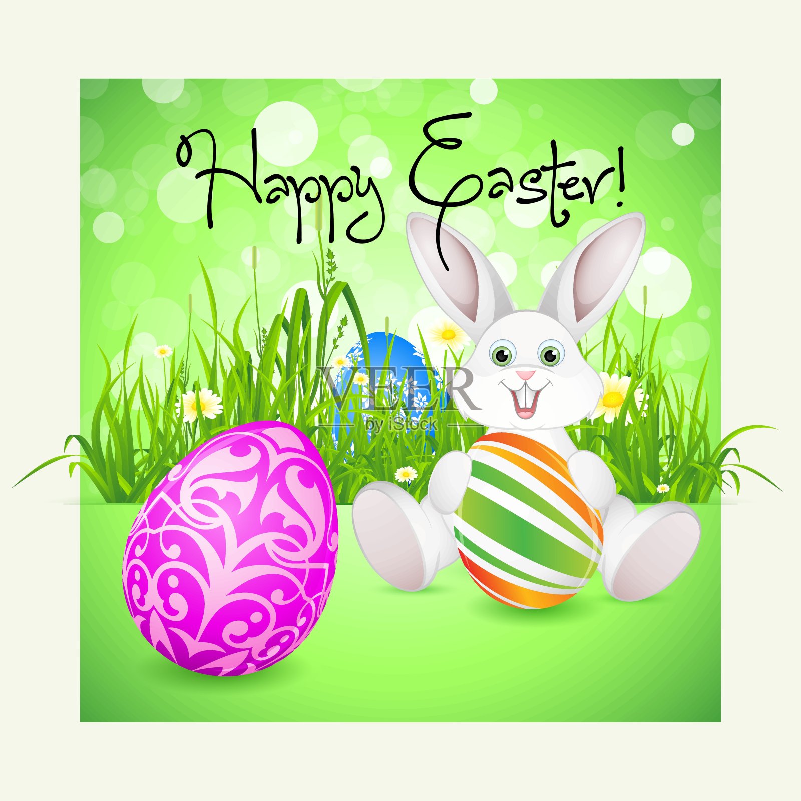 复活节的背景设计模板素材
