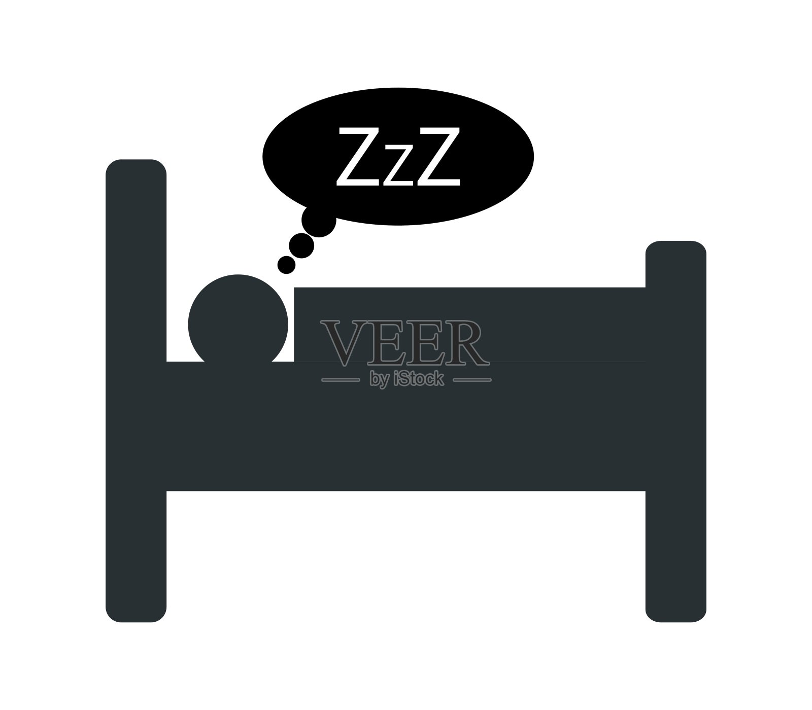 睡眠图标插画图片素材