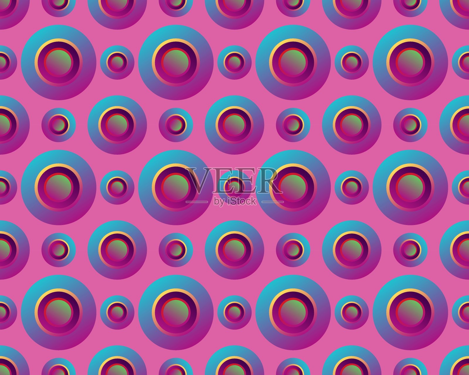 循环模式插画图片素材