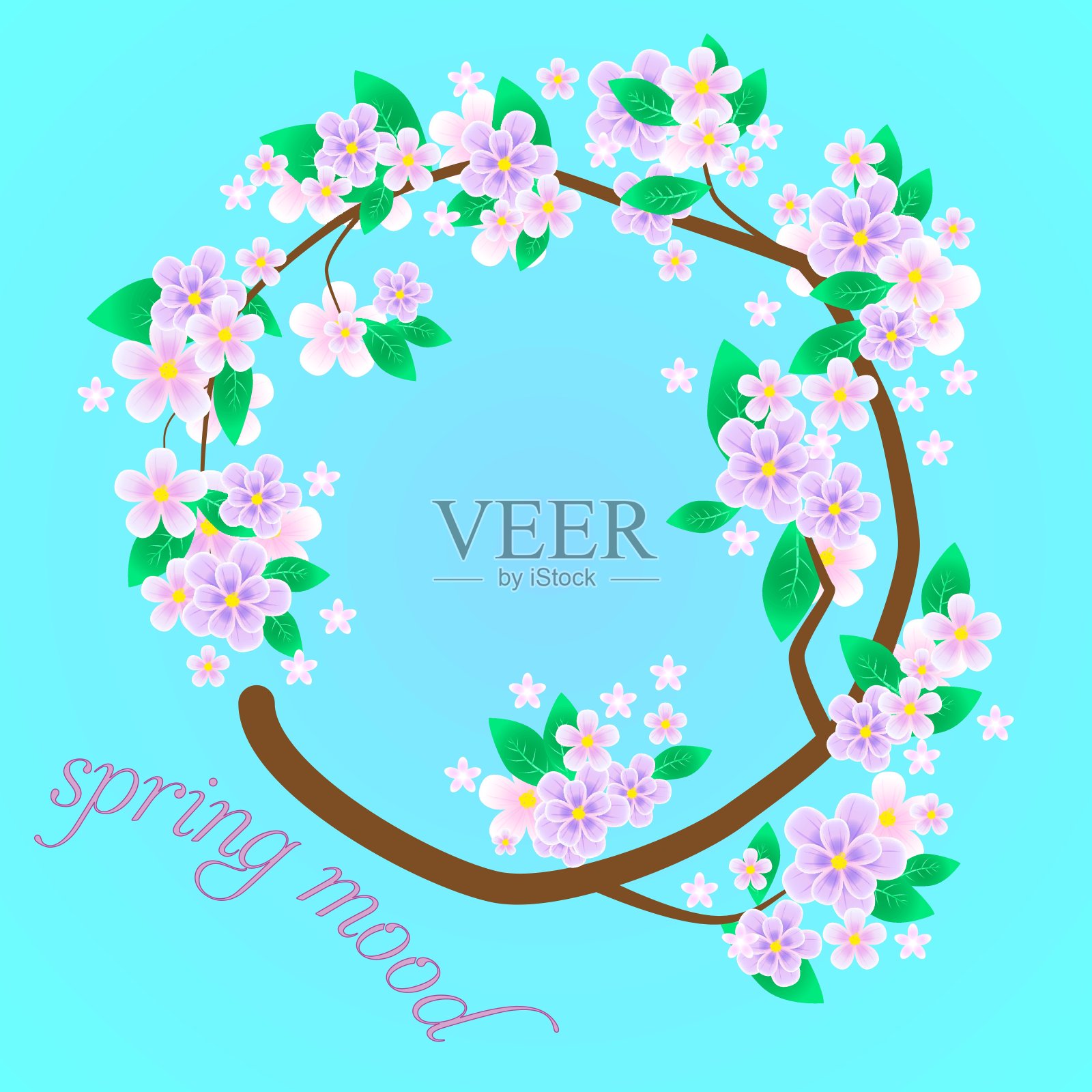 彩色鲜花贺卡。用一束春天的花祝国际母亲节快乐。女子的一天。节日的背景。美丽的花束。时尚设计模板。夏天的心情。向量插画图片素材