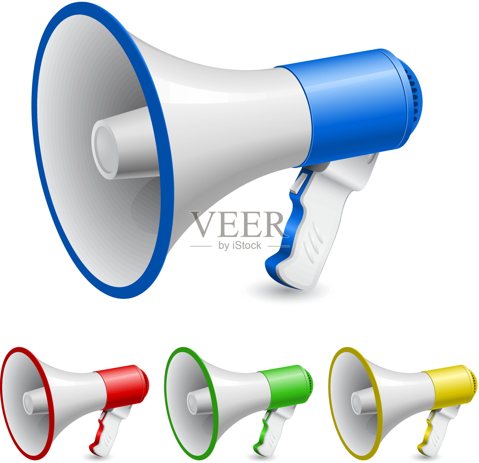 的喇叭设计元素图片