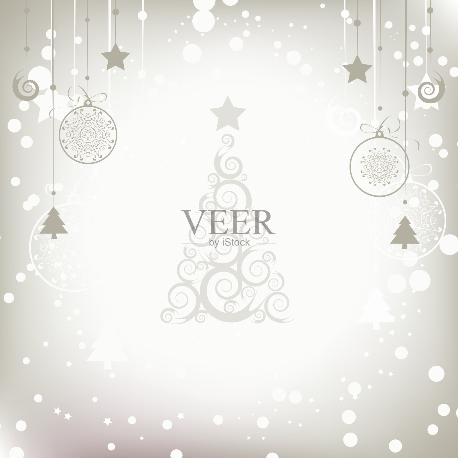 圣诞背景为您设计插画图片素材