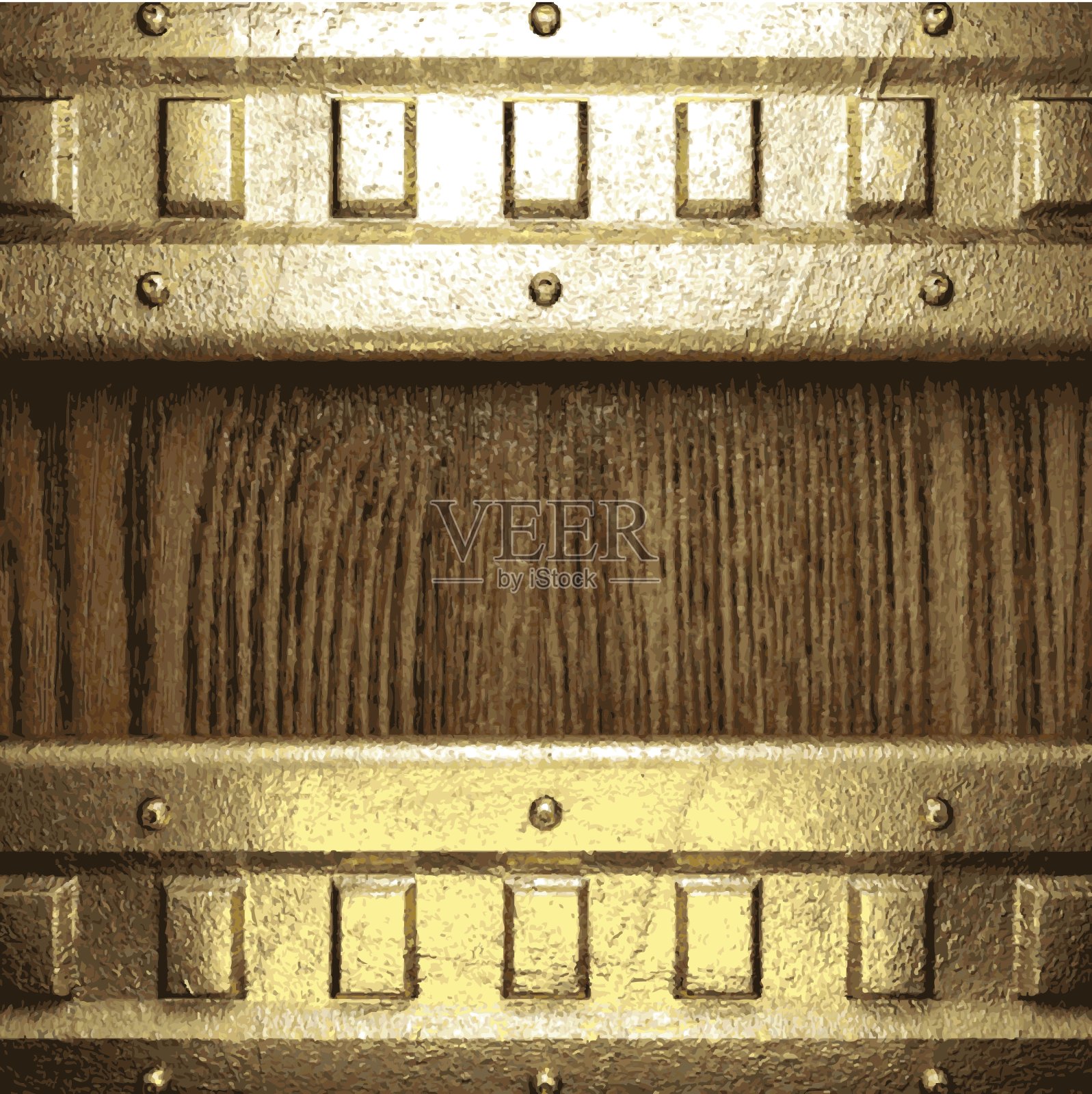 黄金和木材背景插画图片素材