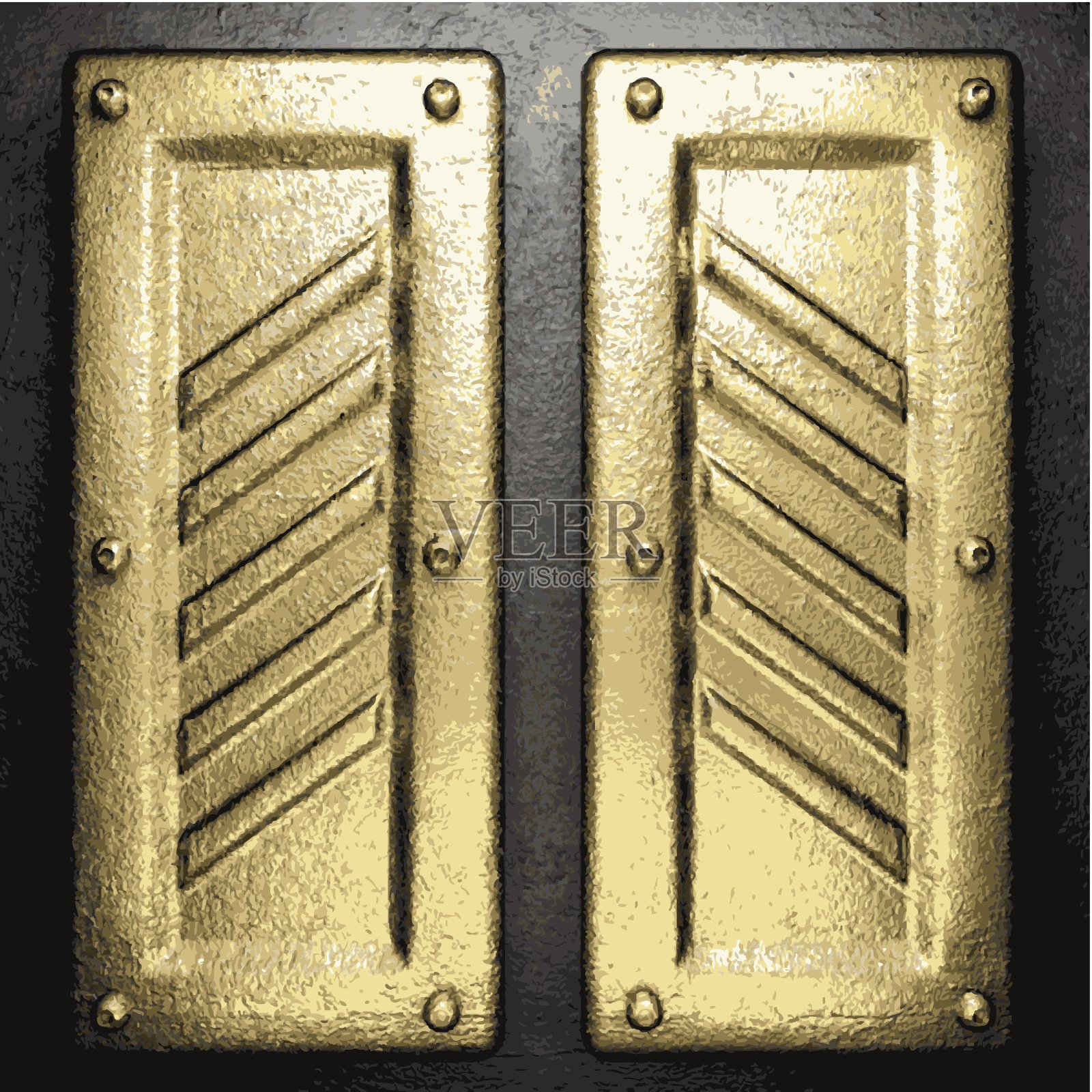 金色和银色背景插画图片素材