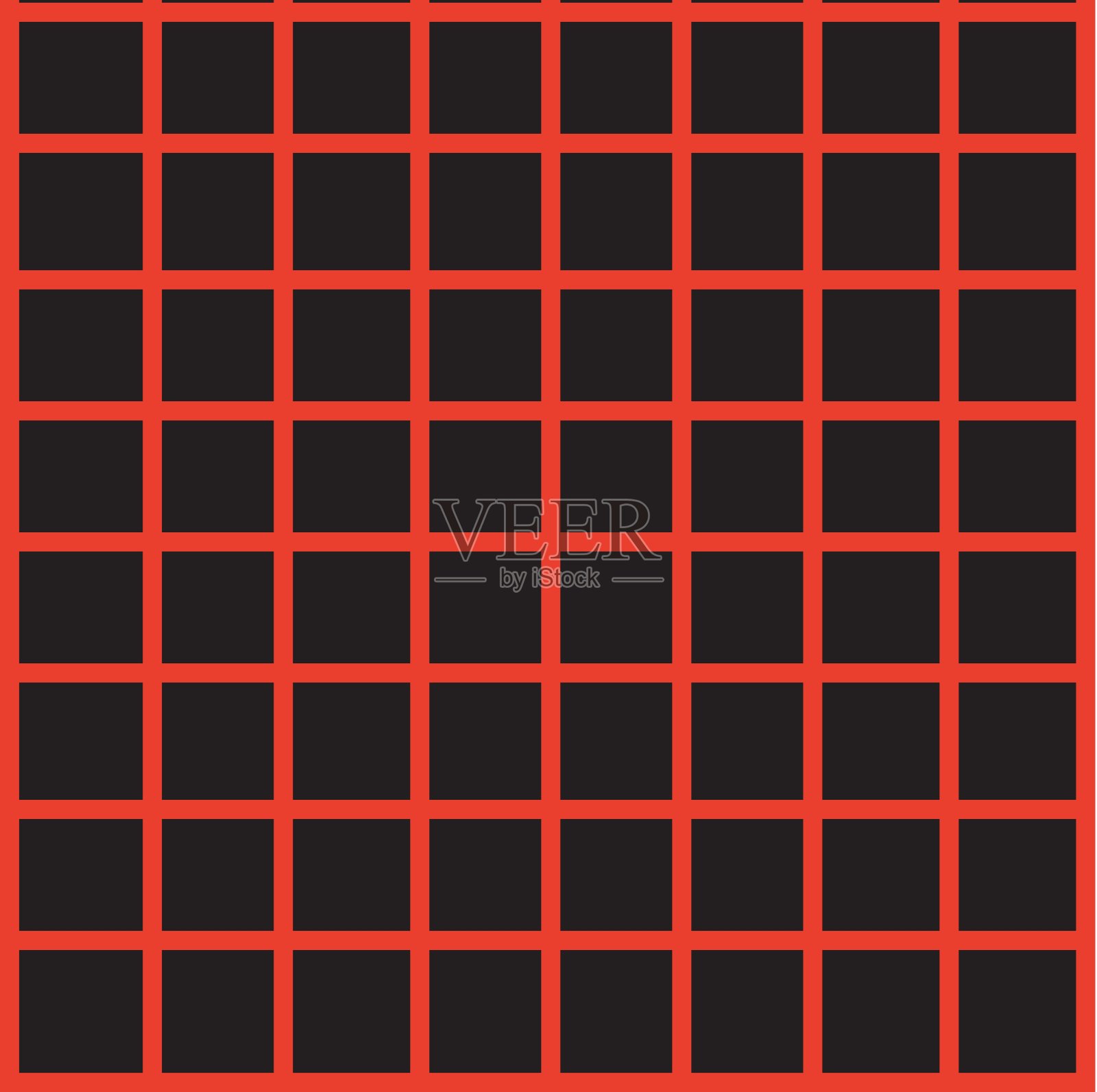 在黑色上有栗色线条的视觉错觉插画图片素材