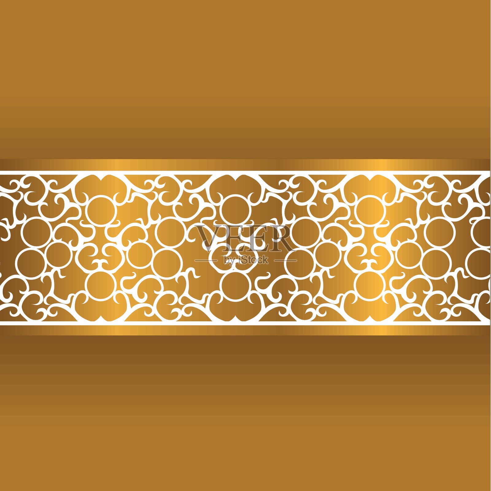 金色背景曲线插画图片素材