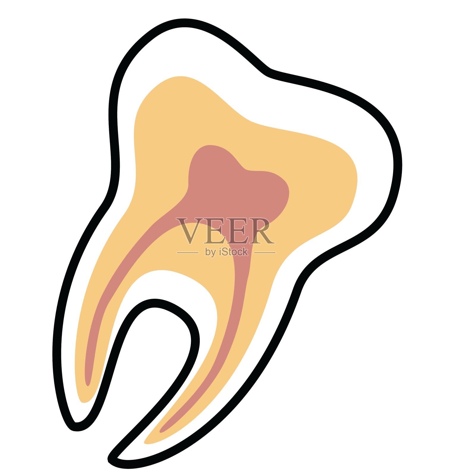 牙图标设计元素图片
