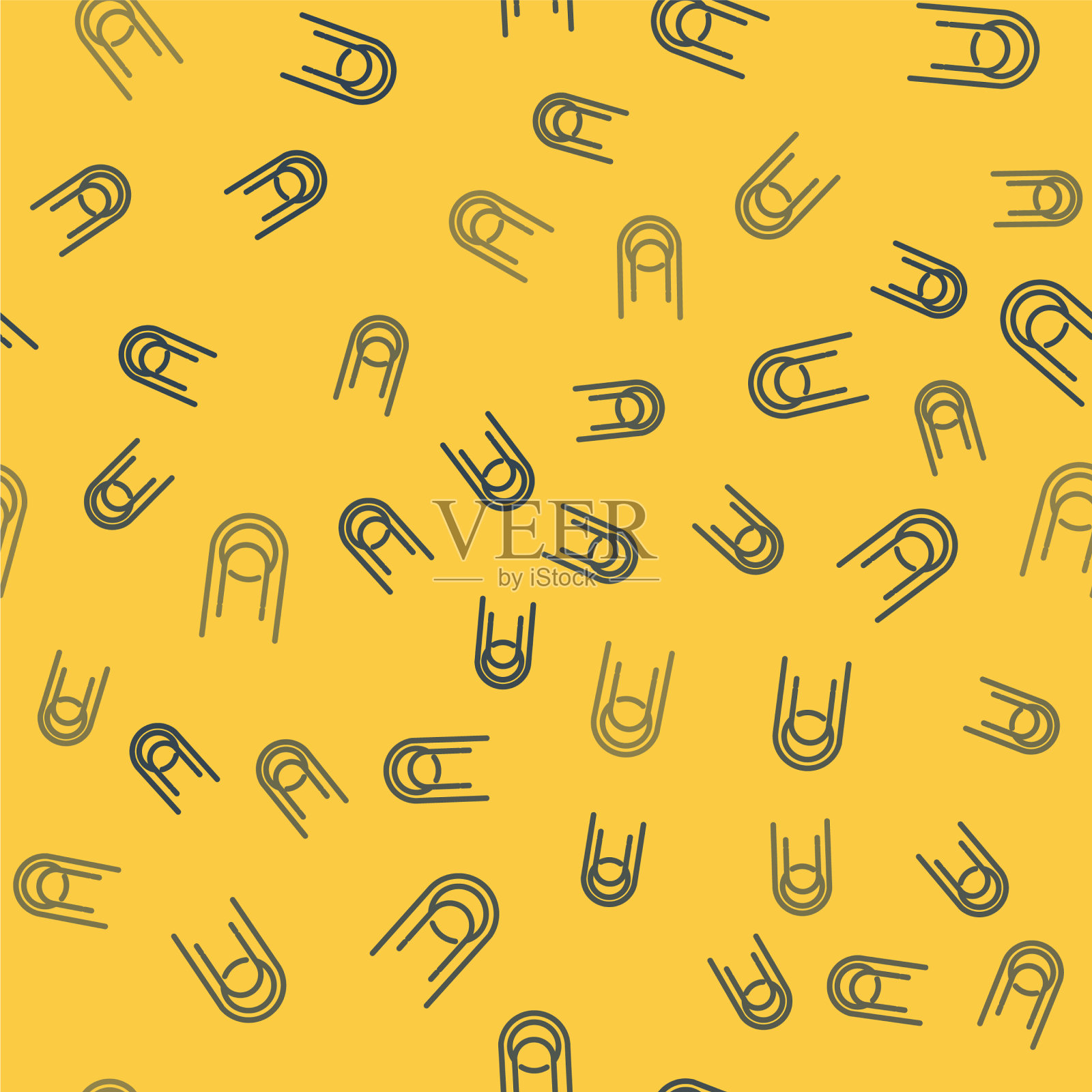 卫星图标蓝线隔离无缝模式插画图片素材