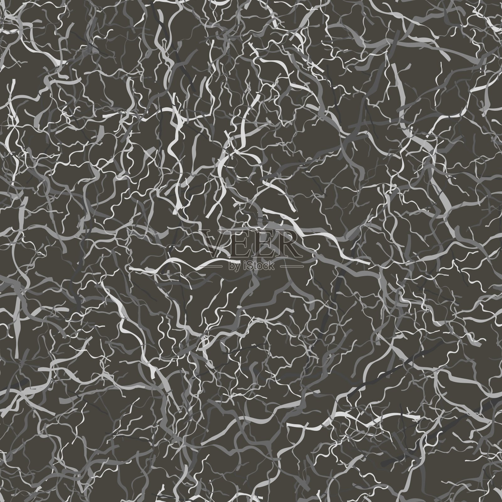 灾害设计中的裂缝插画图片素材