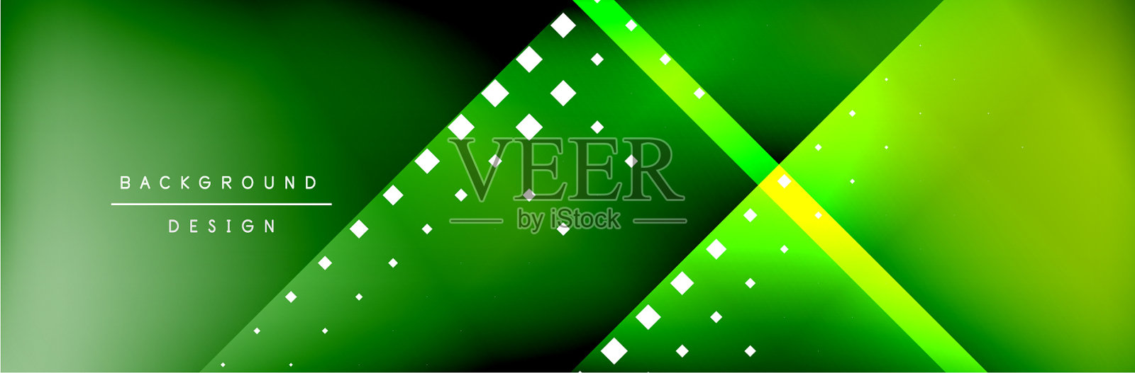 抽象背景-正方形和线条插画图片素材