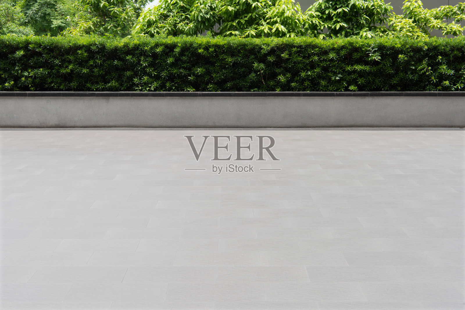 美丽的阳台，灰色地砖户外照片摄影图片