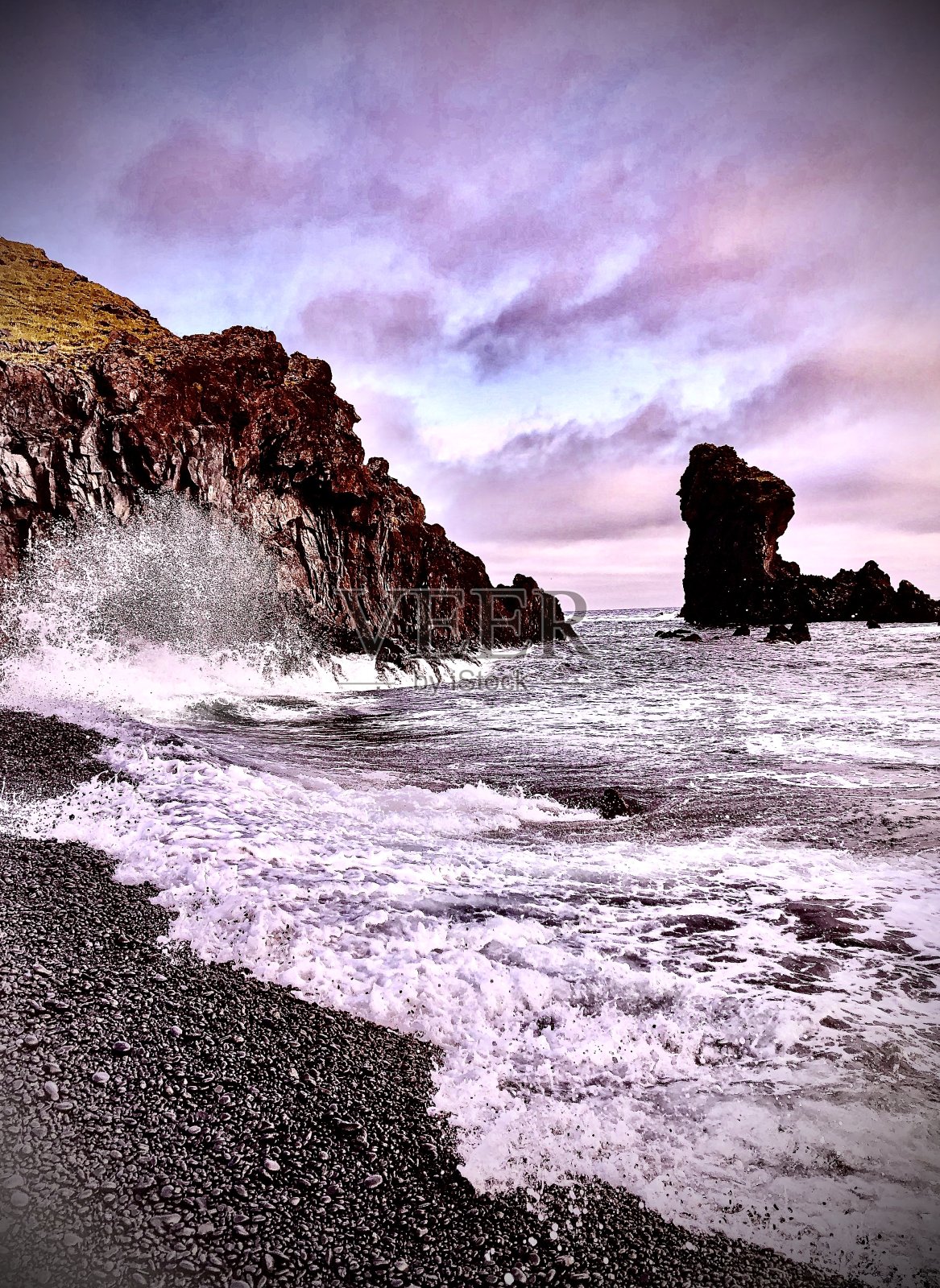 波涛汹涌的海面照片摄影图片