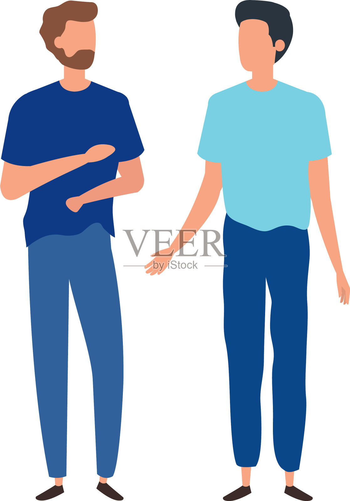 年轻人用头像塑造偶像设计元素图片