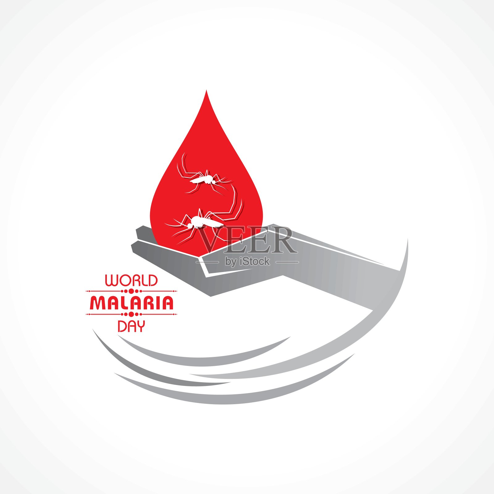 世界疟疾日媒介插图插画图片素材