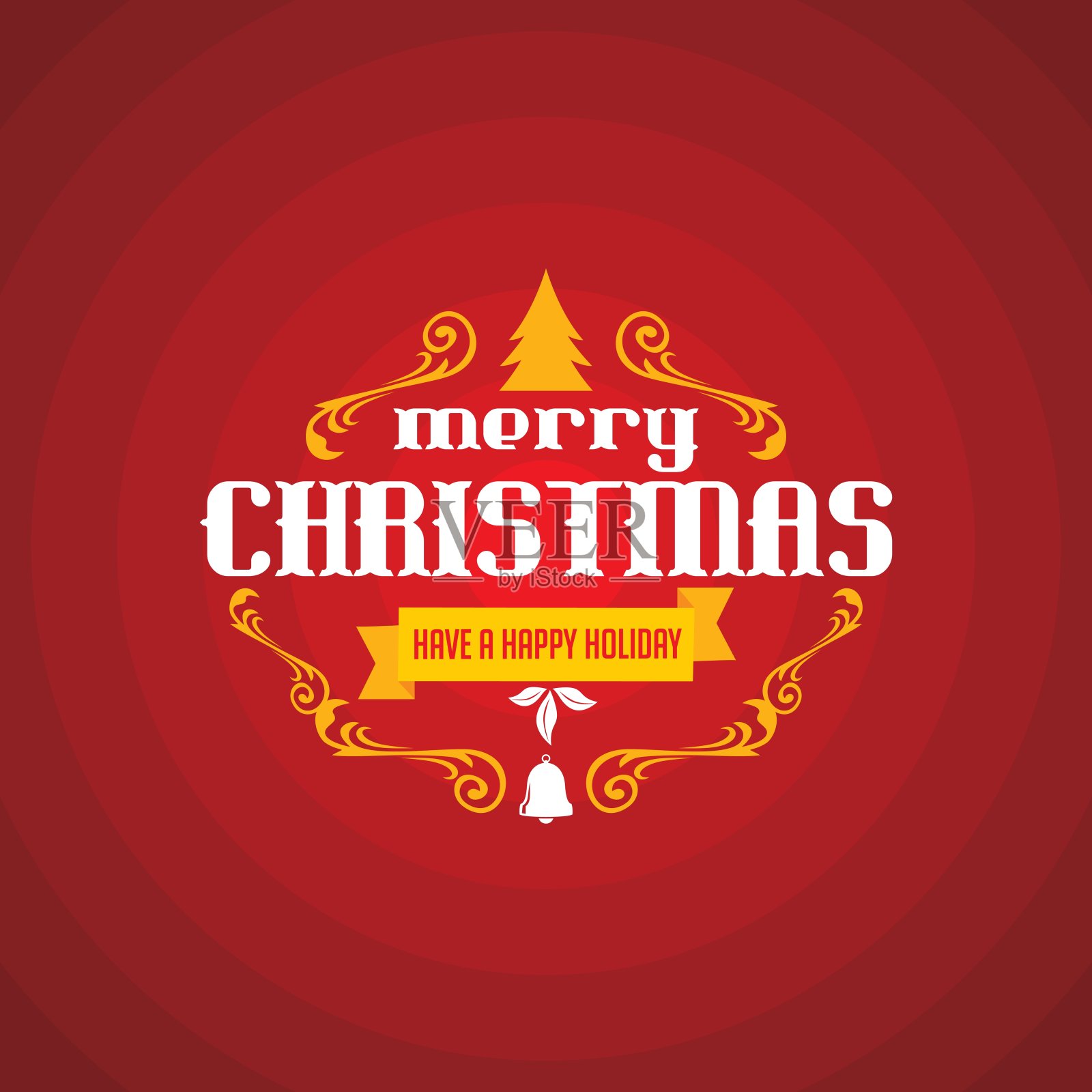 圣诞快乐，恭贺新禧设计模板素材