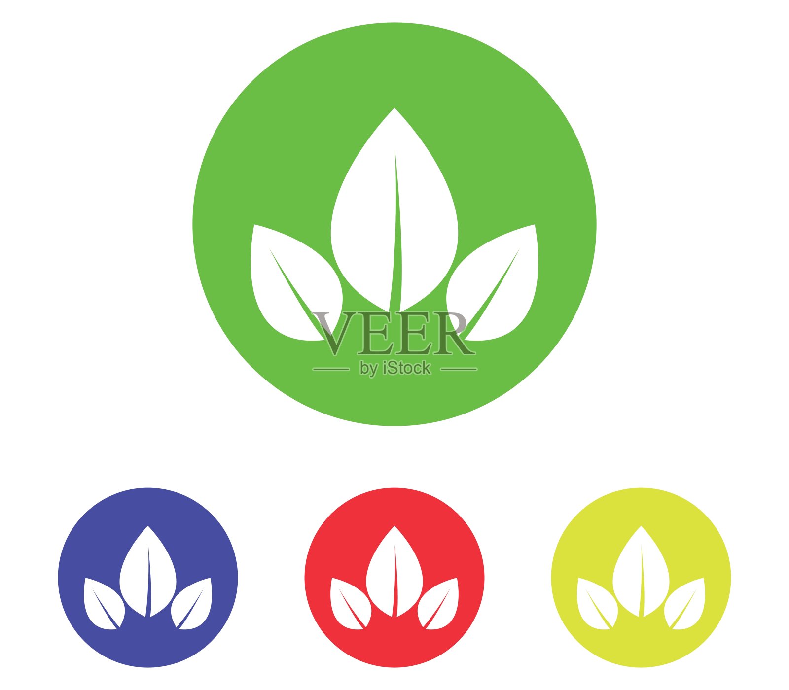 叶图标图标素材