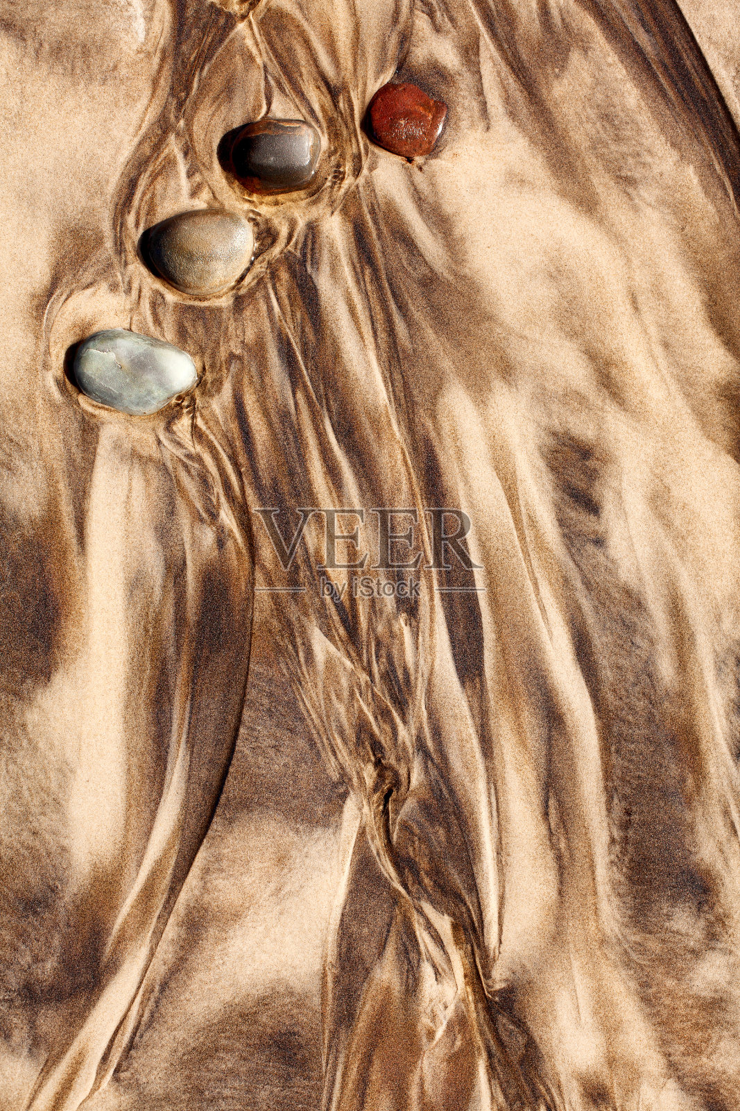 细部的纹理图案在沙子照片摄影图片