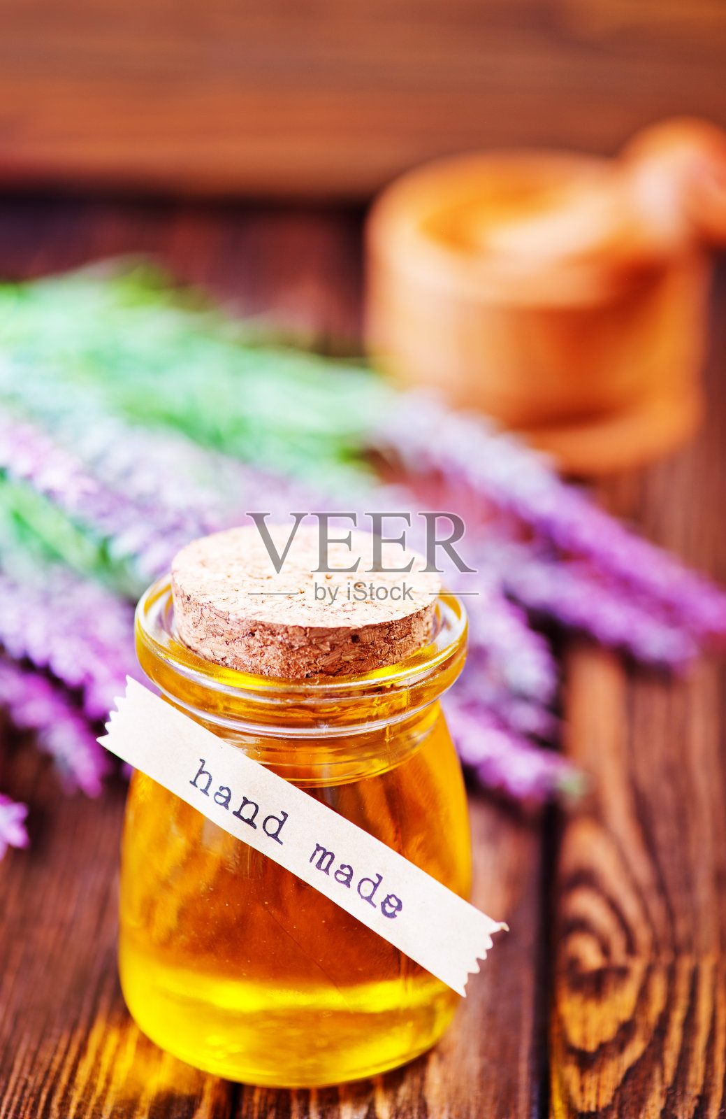 薰衣草油照片摄影图片