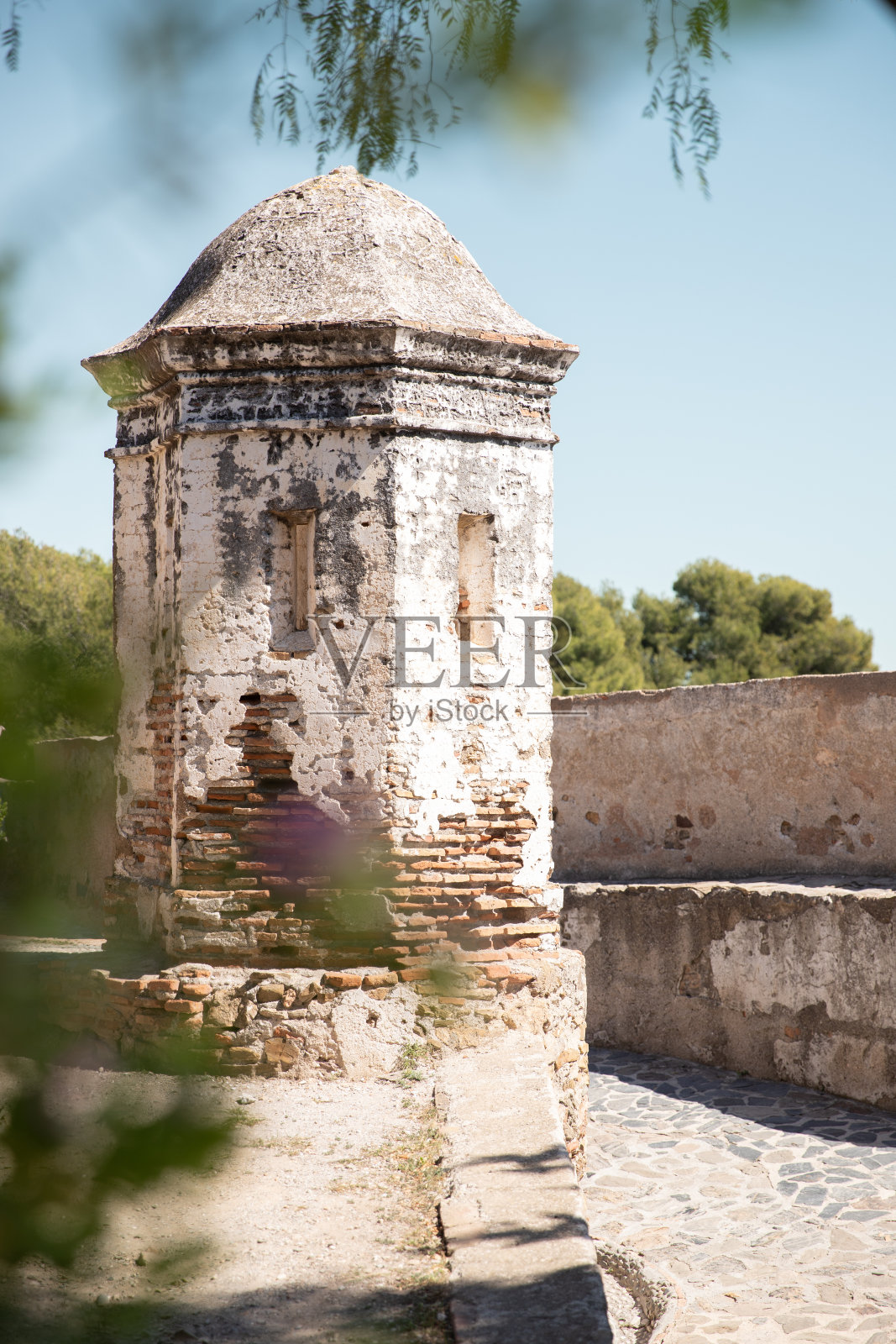 旧城堡塔照片摄影图片