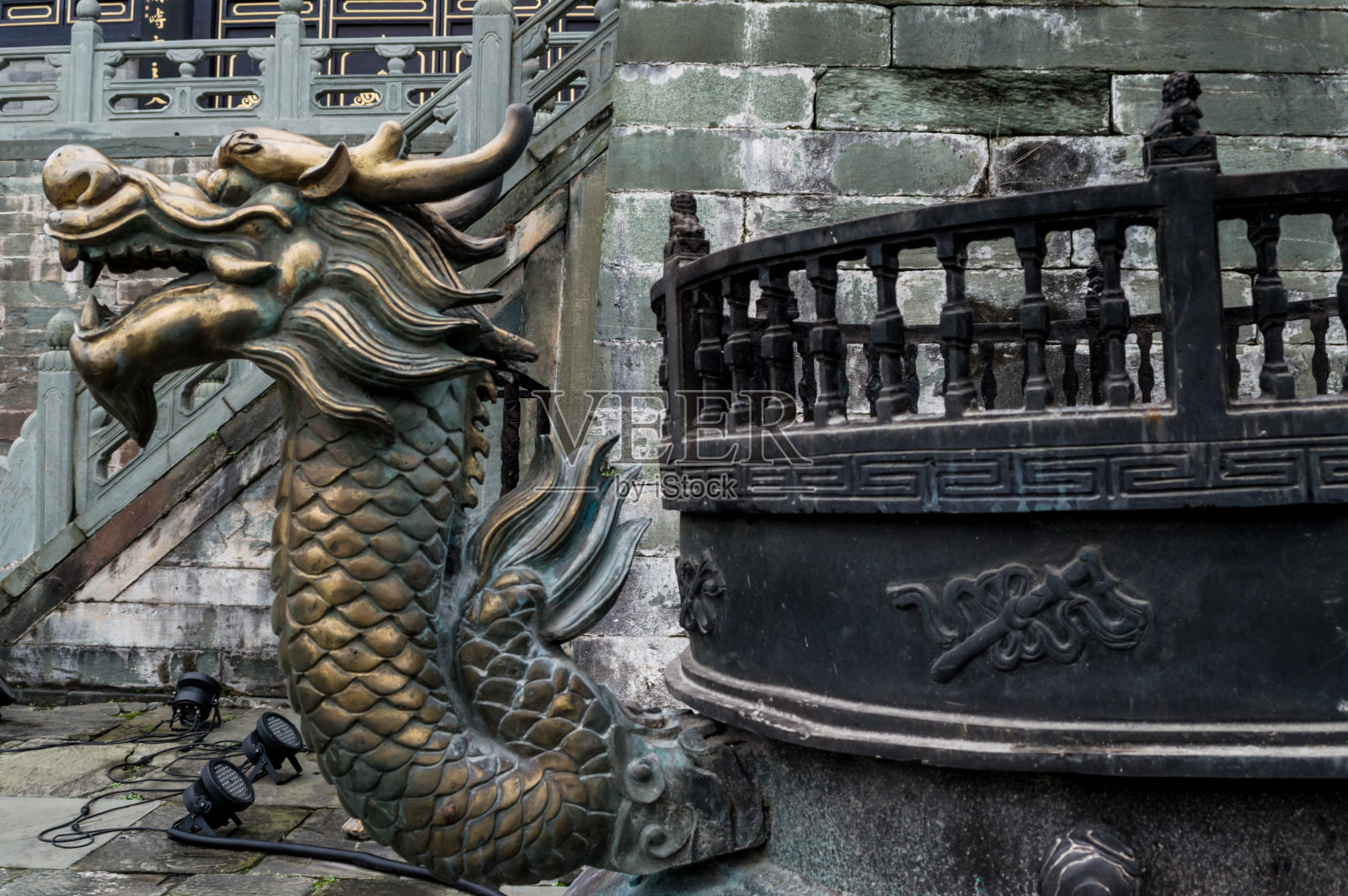 武当。中国一段道观。照片摄影图片