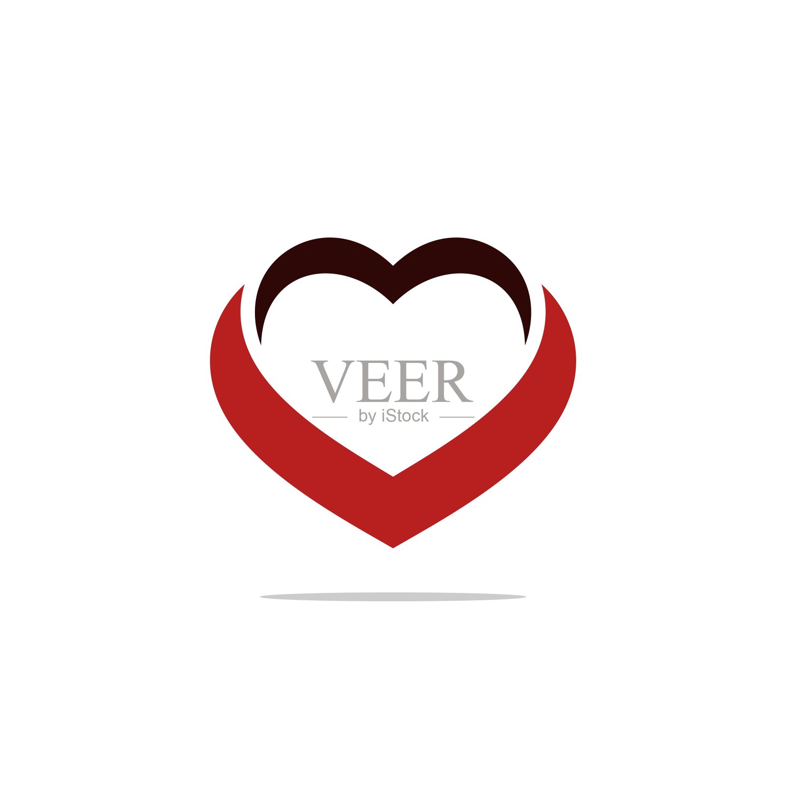 心模板插图设计。向量EPS 10。插画图片素材