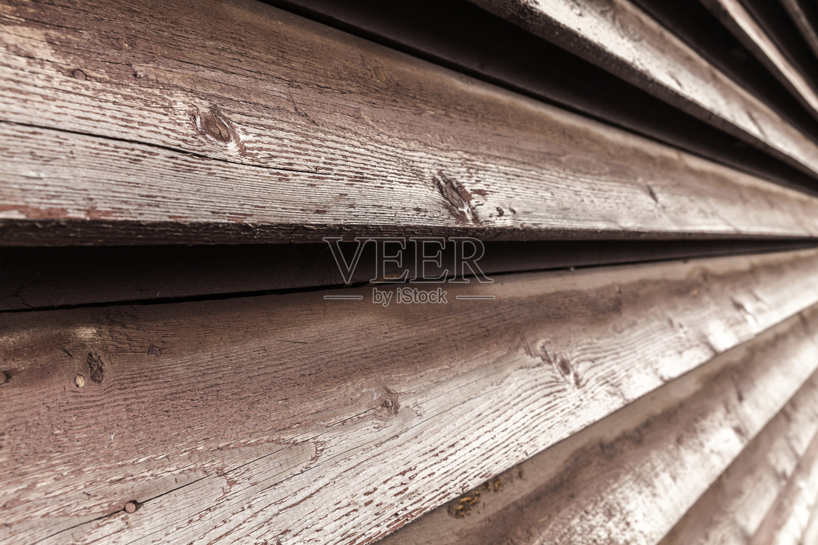 破旧的暗棕色木墙透视照片摄影图片