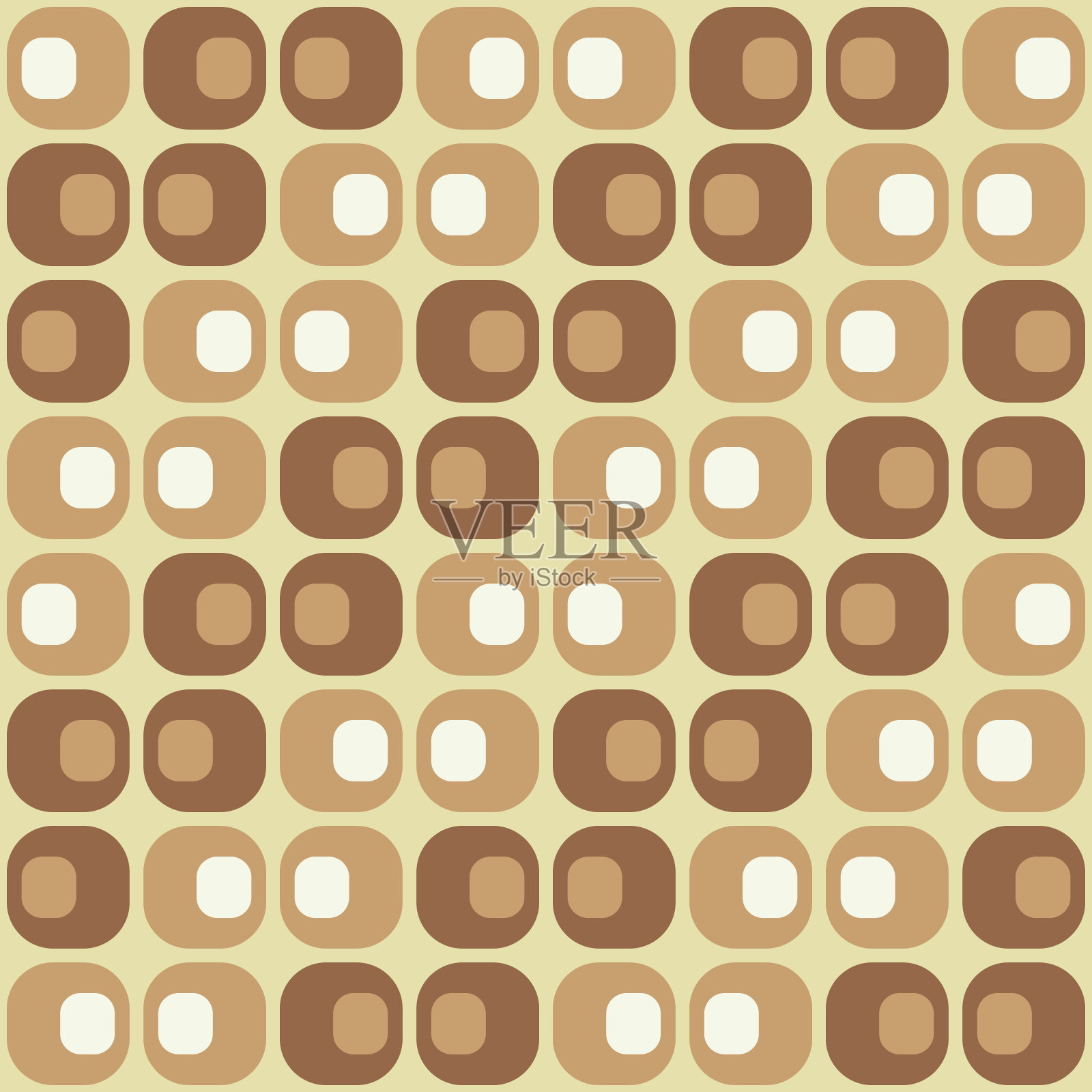 永恒的无缝模式。抽象对比几何设计。插画图片素材