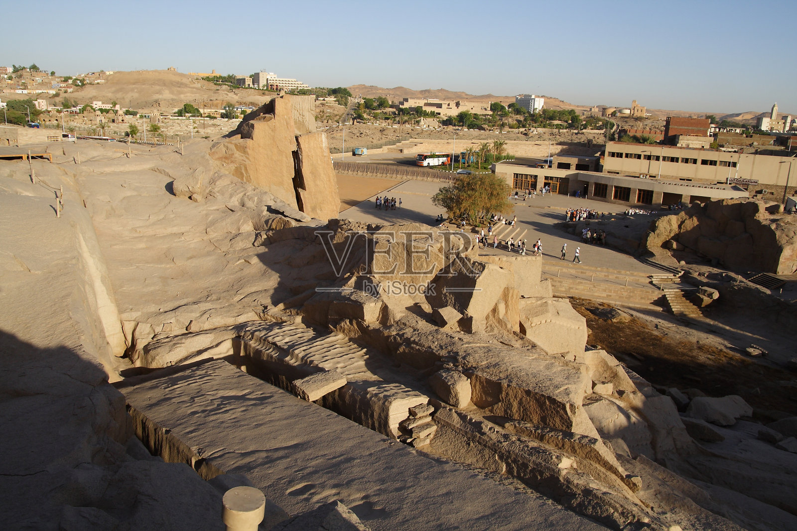 阿斯旺的岩石矿照片摄影图片
