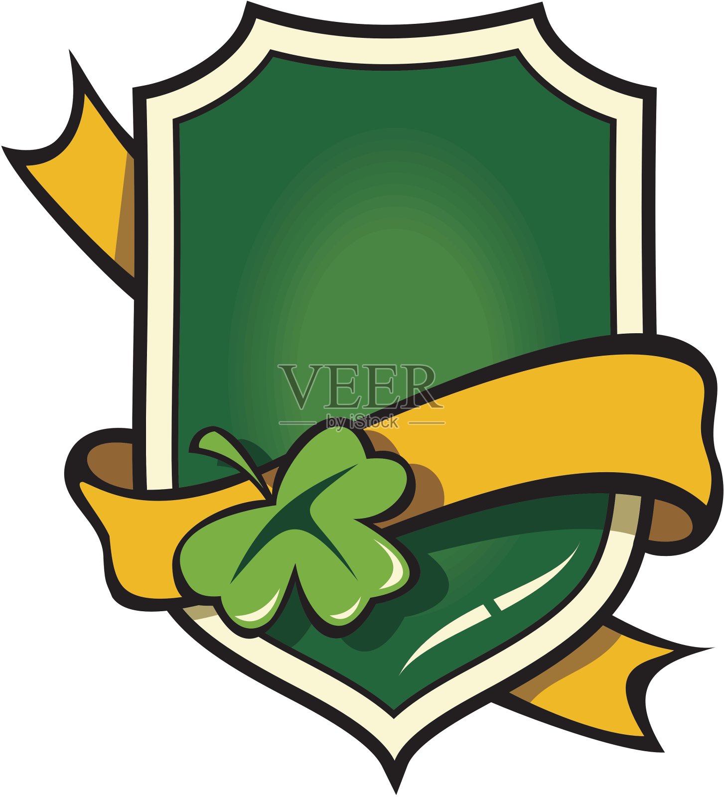 爱尔兰的象征设计元素图片