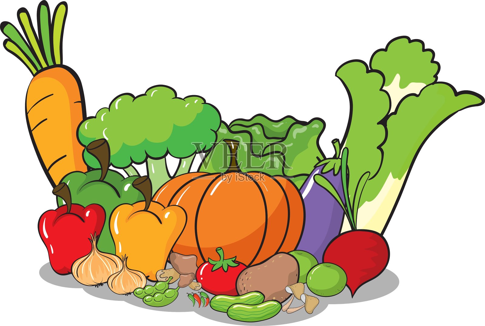 蔬菜设计元素图片