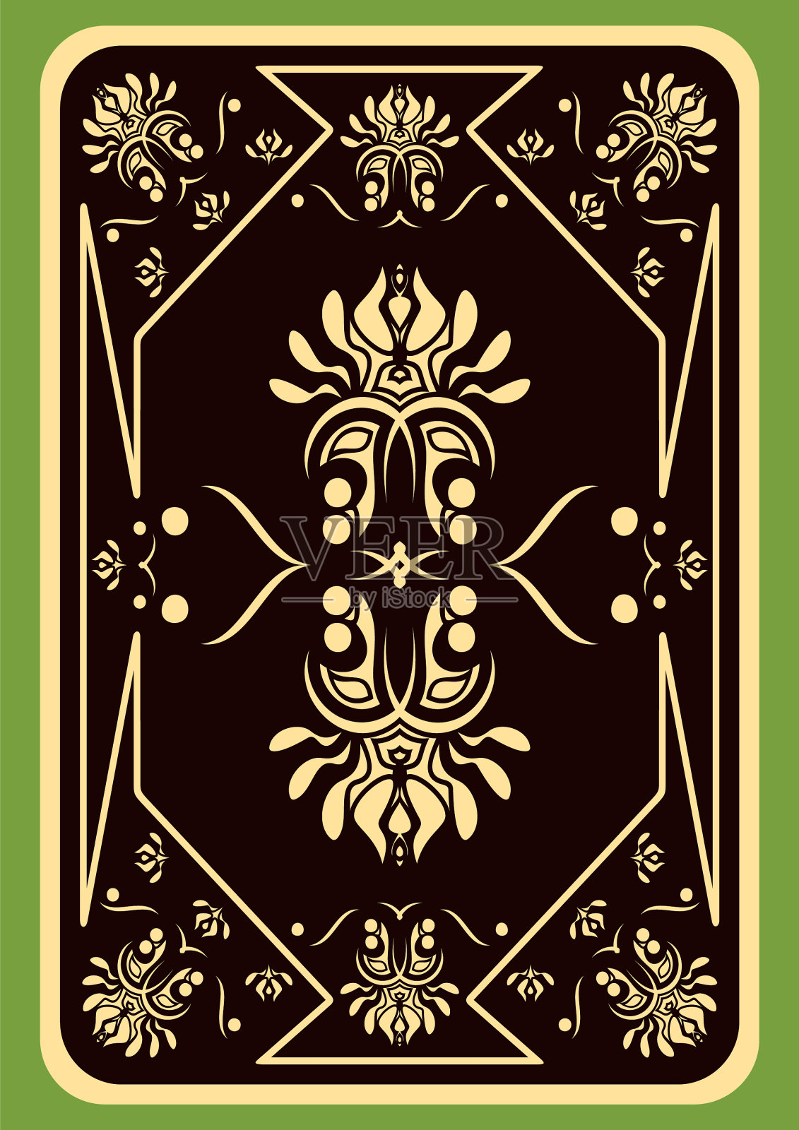 扑克牌插画图片素材