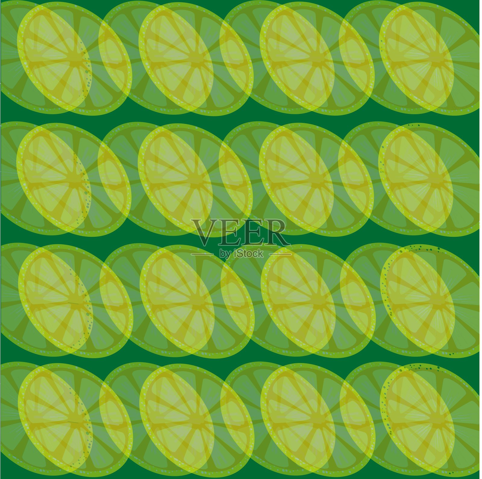 柠檬片的背景插画图片素材