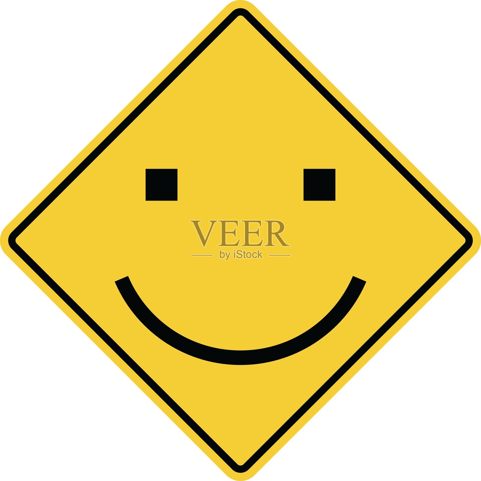 笑脸标志设计元素图片