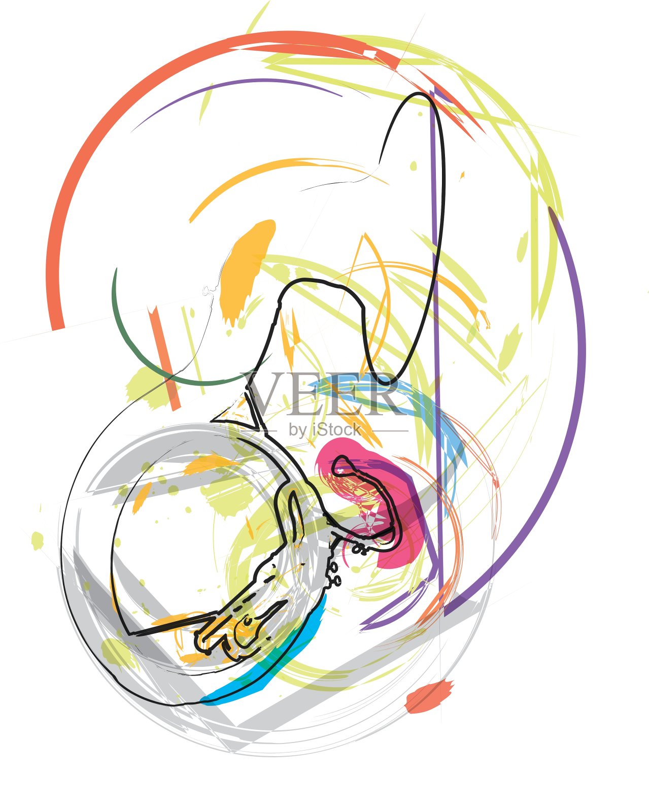 乐器设计元素图片