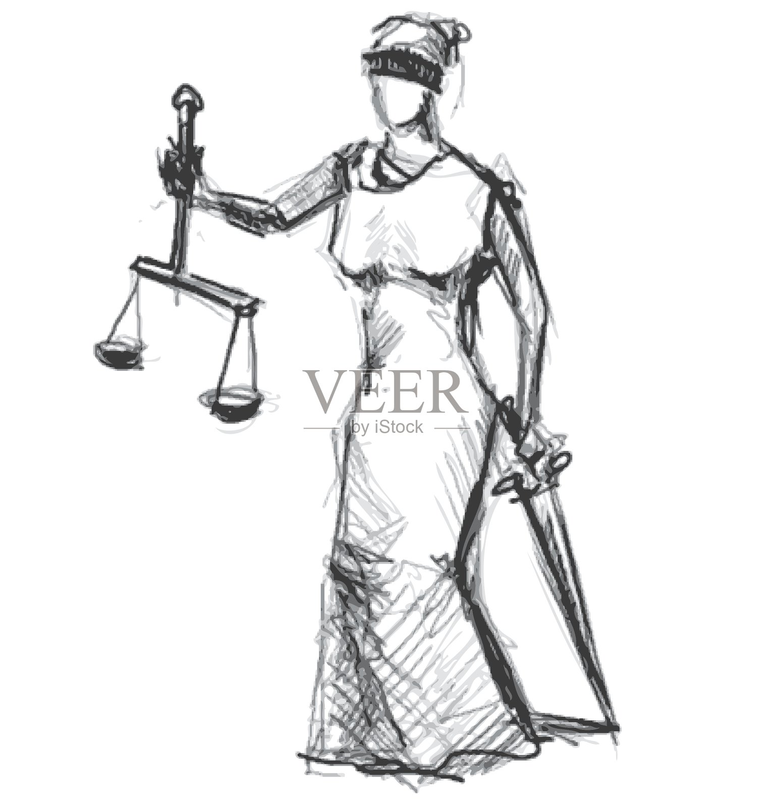 忒弥斯，菲米达，正义女神设计元素图片