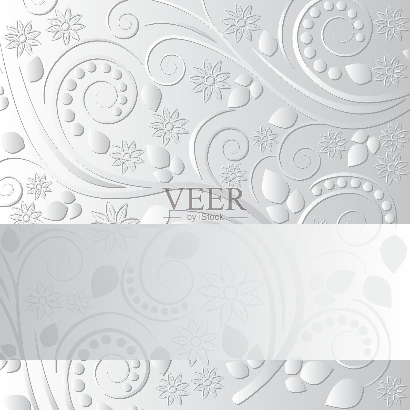 花的背景插画图片素材