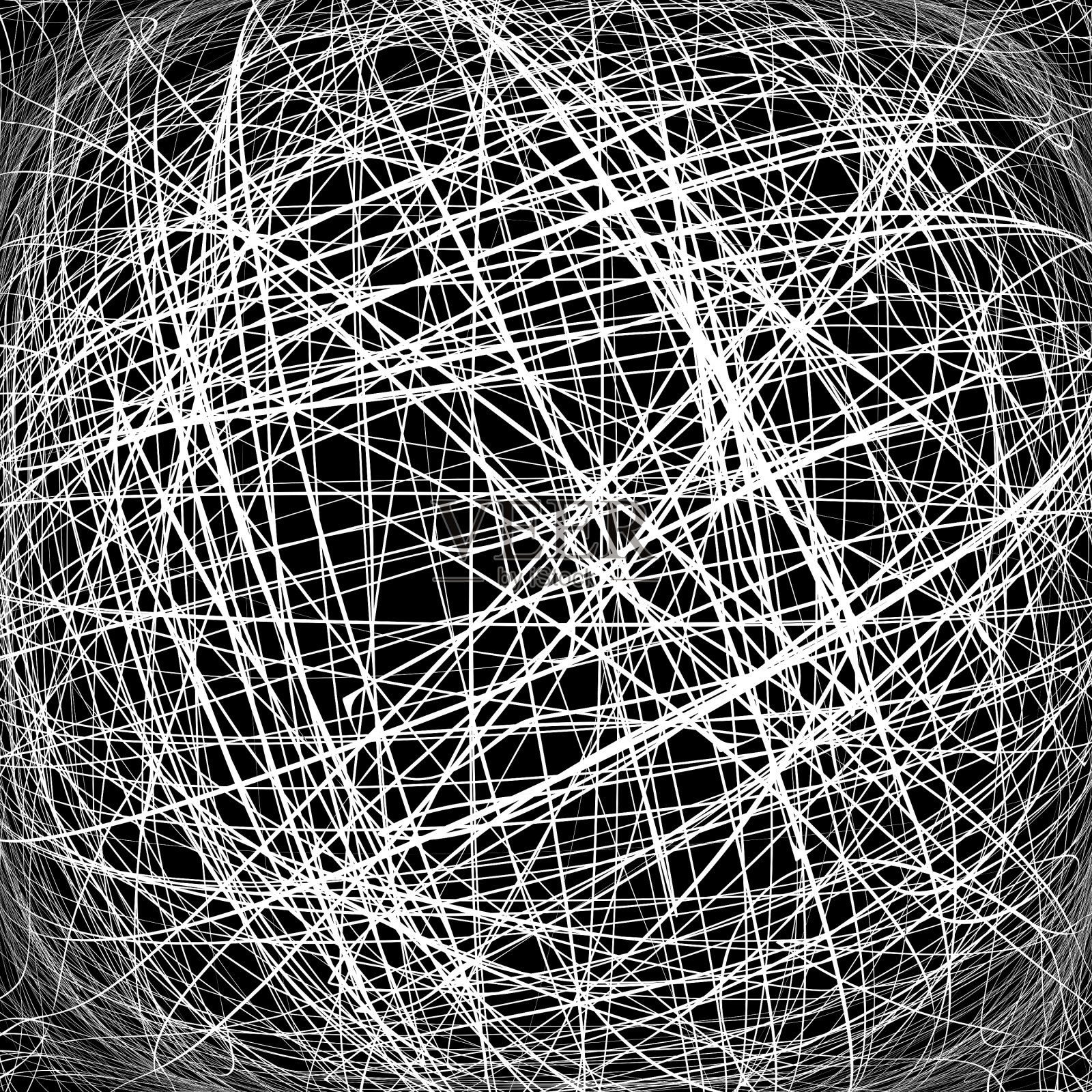 纹理潦草的原始插画图片素材