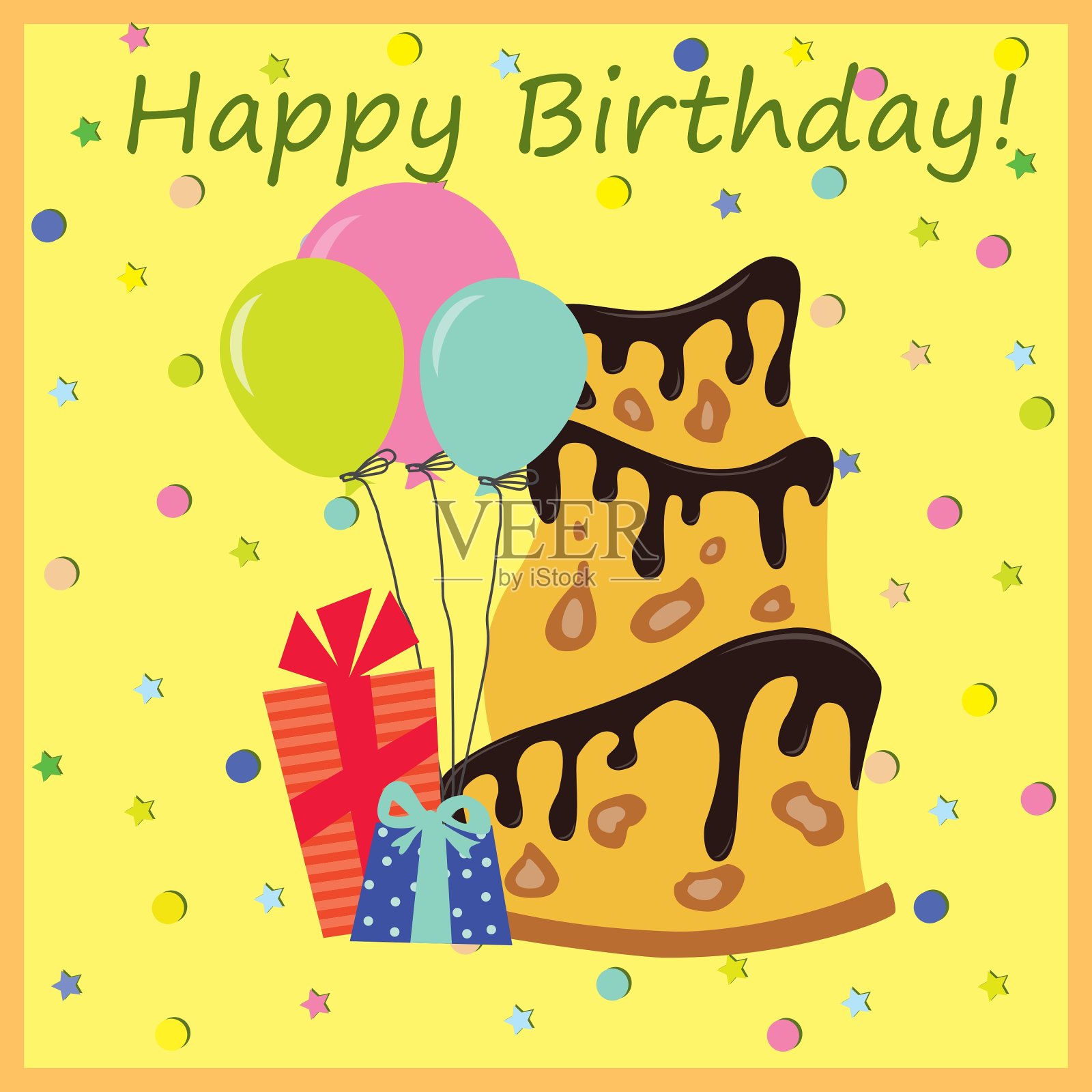 HB蛋糕设计模板素材