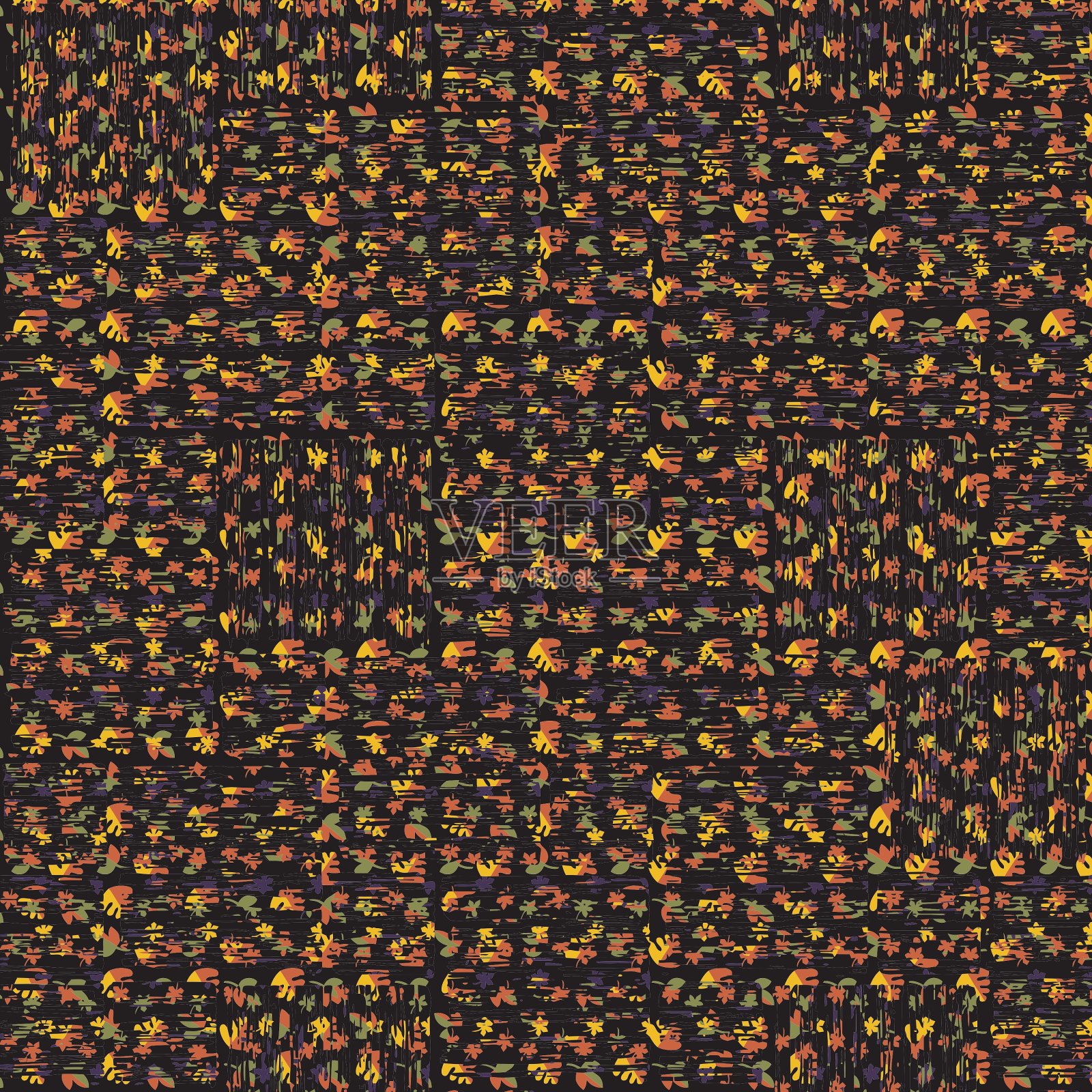 图案墙全帧拍摄插画图片素材