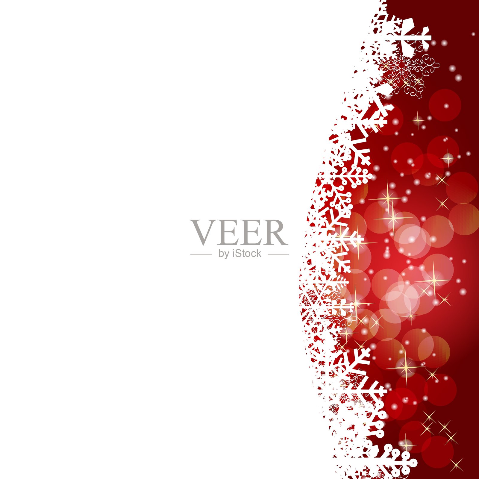 优雅的圣诞背景插画图片素材