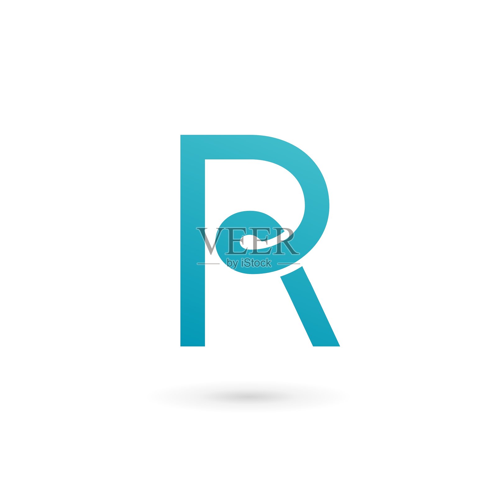 字母R标志图标设计模板元素设计元素图片