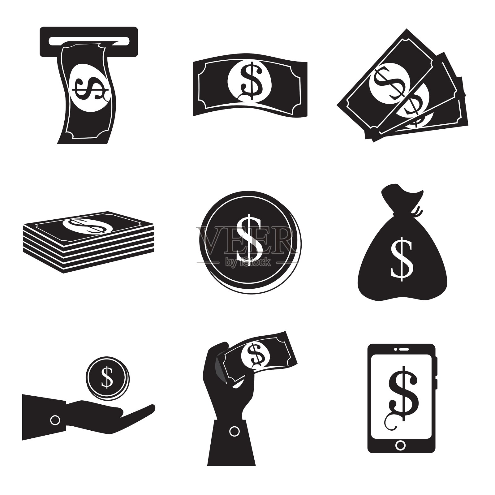 钱设计图标素材